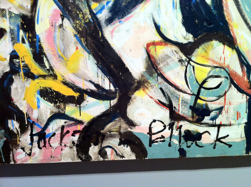 Jackson Pollock at the Getty