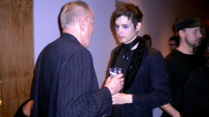 A pensive and post-show Timur (Photo: Bill Raden)