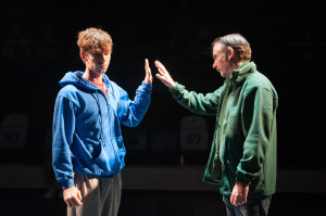 The National Theatre's production of "The Curious Incident of the Dog in the Night-Time" (Photo by Manuel Harlan)