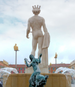 Apollo, looking out over Nice, France