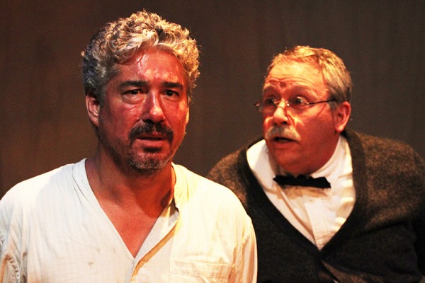 Darrett Sanders, left, and Carl J. Johnson in The Whiskey Maiden (photo by James Olsen & John Kenower)