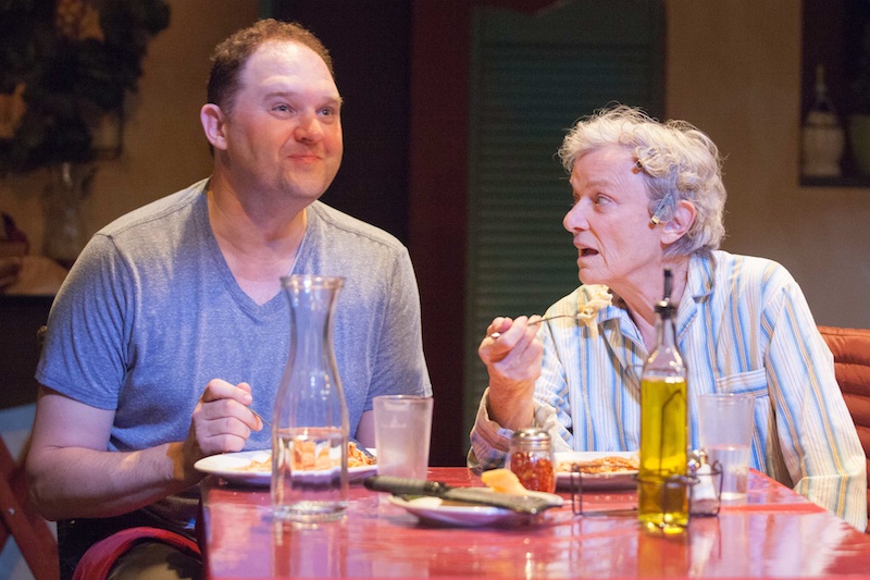 Matthew Elkins and Anne Gee Byrd in Samuel D. Hunter's Pocatello (photo by John Perrin Flynn)