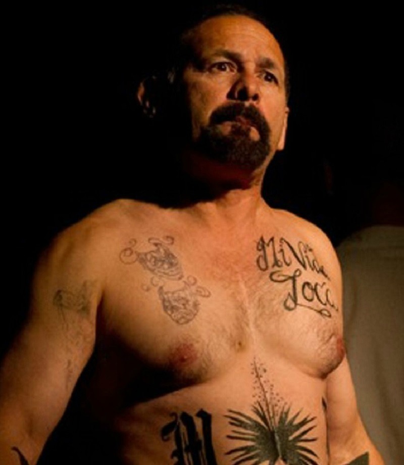 Ric Salinas in 'Placas: The Most Dangerous Tattoo' (photo by Myra Mejia)