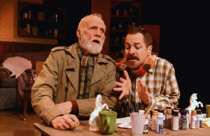 Leon Russom and French Stewart in Padraic Duffy's "Past Time" (photo by Jessica Sherman Photography)