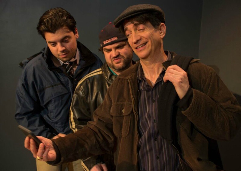 Justin Truesdale (l.), Tony Nunes, Dan Frischman in 'Sex, Faith and Jason Wexler' (photo credit by Jared Boghosian)