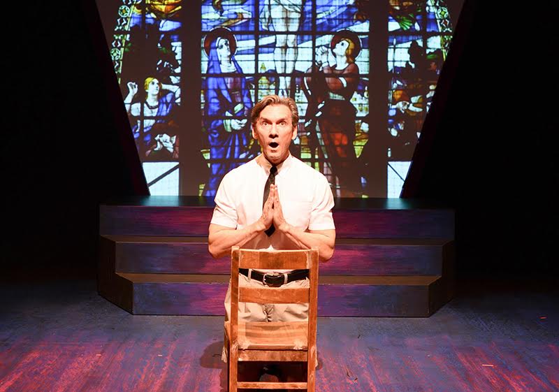 James Mellon in his one man show 'SissyBoy' at The NoHo Arts Center (photo by Ray Garcia)