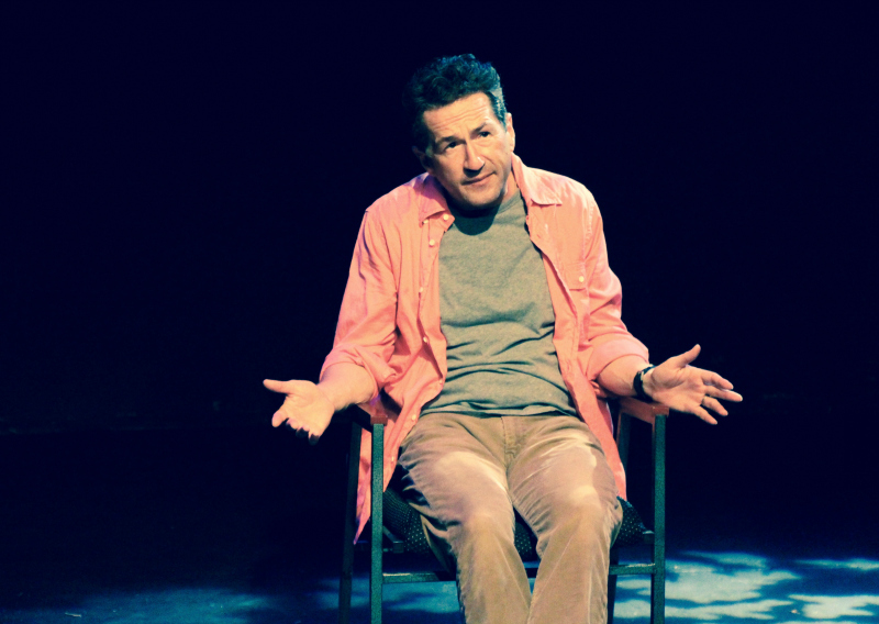 Brad C. Light in The Designated Mourner at Theatre of NOTE (photo courtesy of Theatre of NOTE)