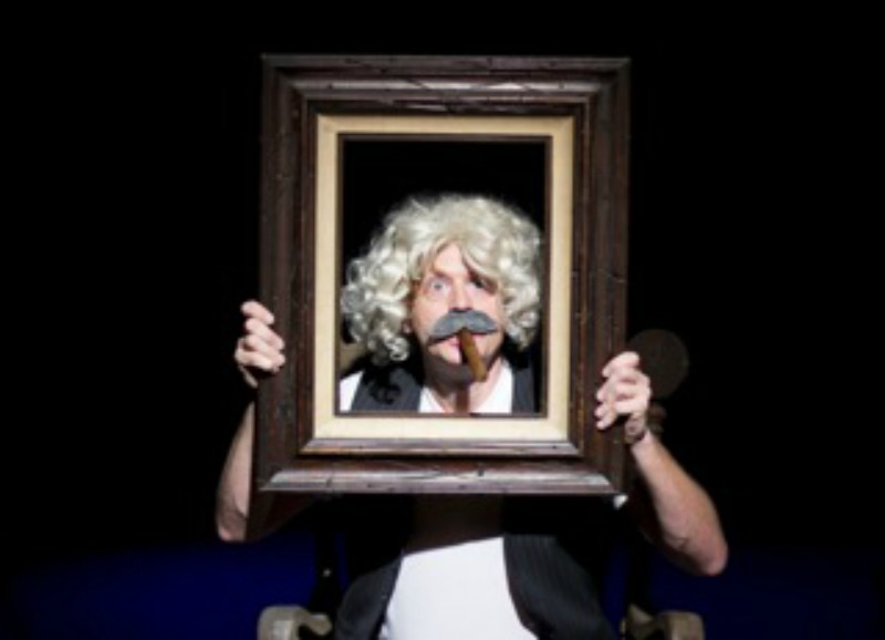 Ed Goodman in Mr. Mark Twain Answers All Your Questions at Sacred Fools Theatre