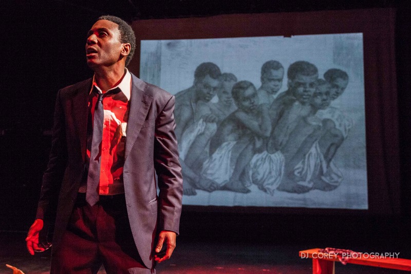 Meshaun Labrone as Stokely Carmichael in Power! Stokely Carmichael  (photo by DJ Corey Photography)