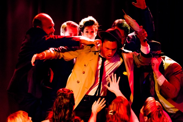 The cast of ANGEL'S FLIGHT,  winner of the 2016 Hollywood Fringe Award for  Best Cabaret Performance Image 