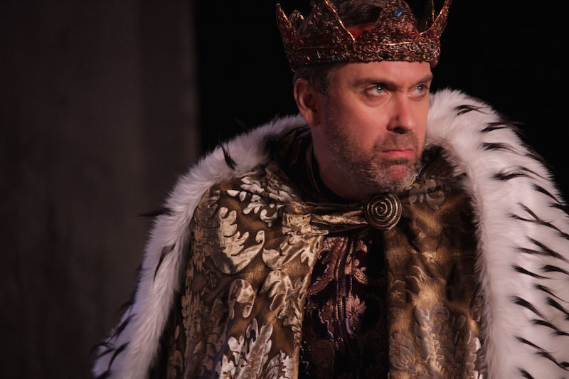 David Melville as Richard in Richard III (photo by Reynaldo Macias)