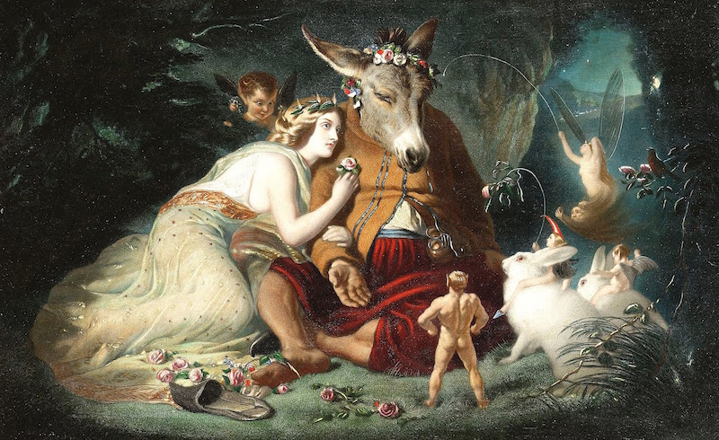 A MIDSUMMER NIGHT'S DREAM, painted by Sir Edwin Henry Landseer, circa 1850