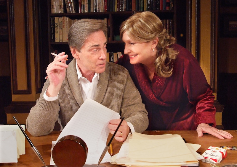 Martin Thompson and Susan Damante in Moral Imperative (Photo by Ed Kreiger)