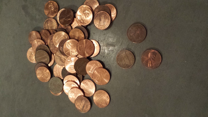 pennies