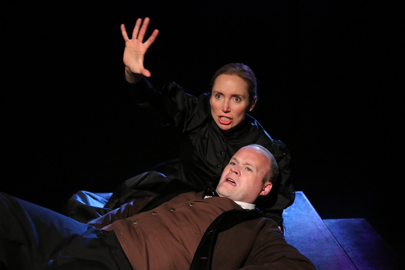 Natalie Hope Macmillan and Isaac Wade star in  The Turn of the Screw at Actors Co-op Crossley Theatre  (Photo by Lindsay Schnebly)