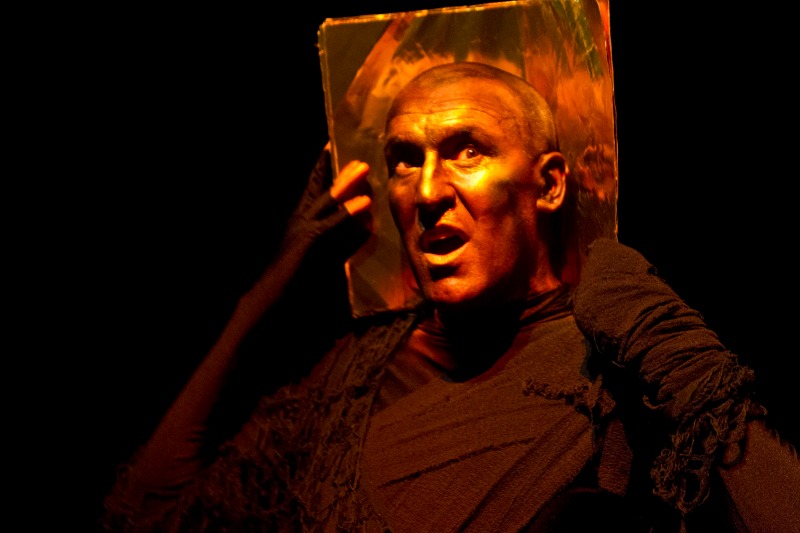 Pat Kinevane in Underneath at the Odyssey Theatre (Photo by Patrick Redmond)