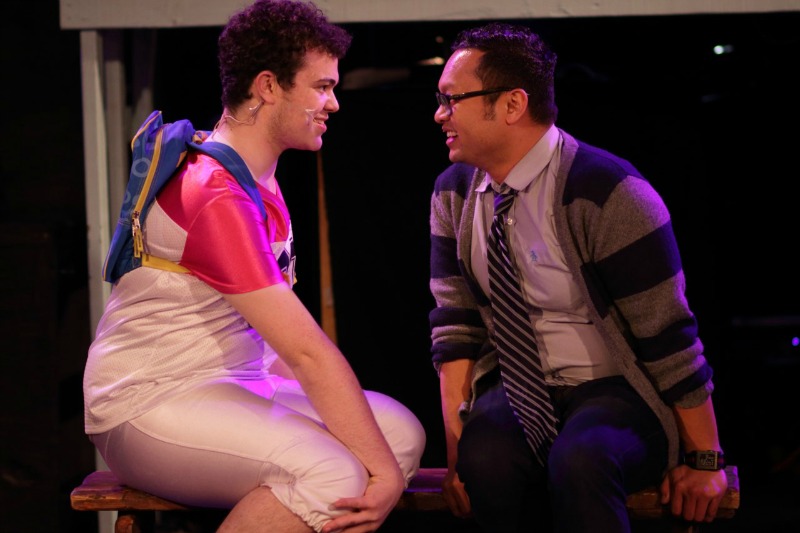 Jacob Zelonky and Everjohn Feliciano in Zanna, Don't! at Chromolume Theatre at the Attic (Photo by Tyler Vess)