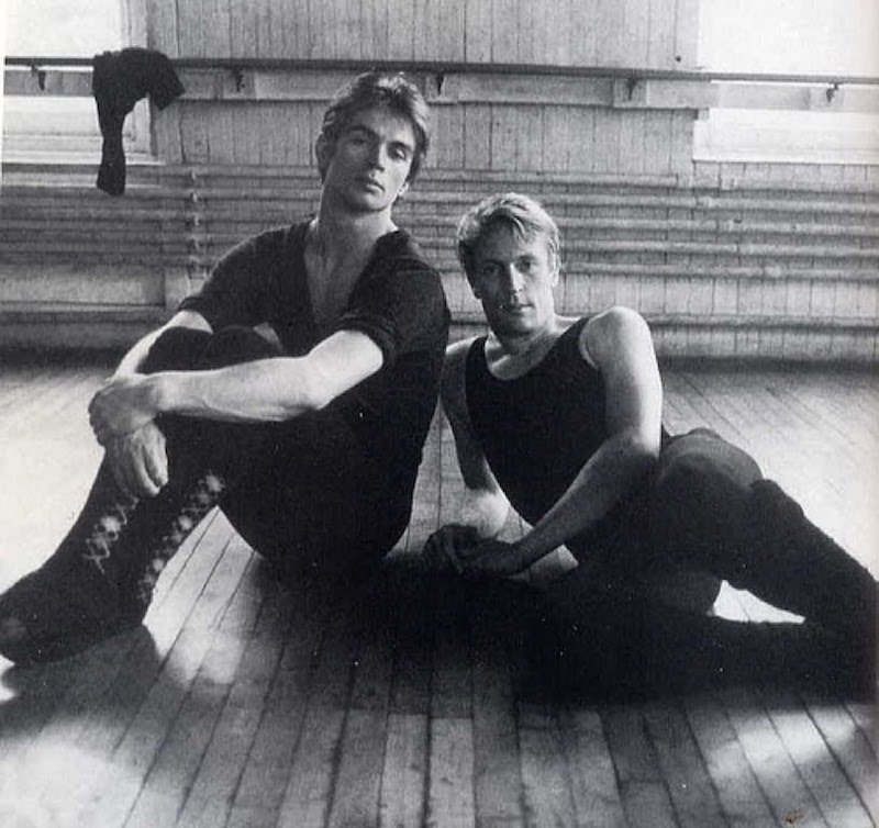 Rudolf Nureyev and Erik Bruhn