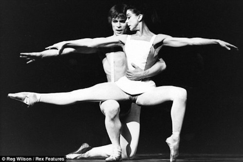 Nureyev and Fonteyn in the 1967 production of PARADISE LOST