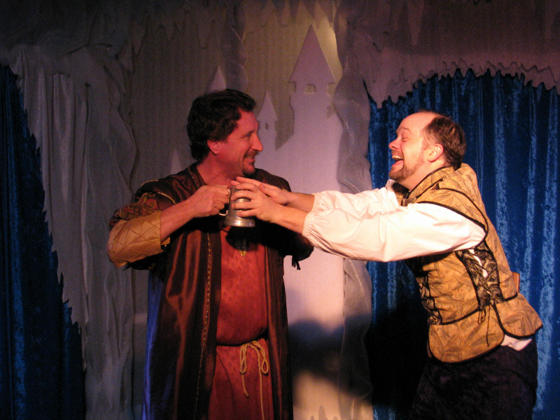 David D'Amico and Tyler Rhodes in The Winters Tale at the Archway Theatre (Photo by Steven Sabel)