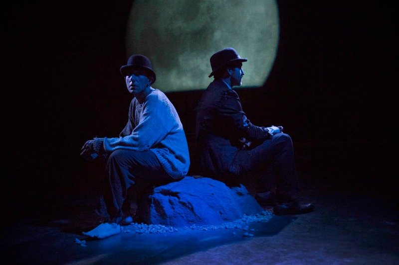 Douglas Scott Sorenson and Tommy Day Carey in Waiting for Godot at The Other Space (Photo by Julian Buchan)