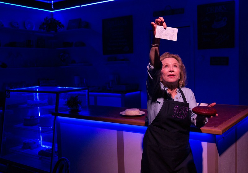 Debra Jo Rupp in Bekah Brunstetter's The Cake by Echo Theater Company at Atwater Village Theatre. (Photo by Darrett Sanders)