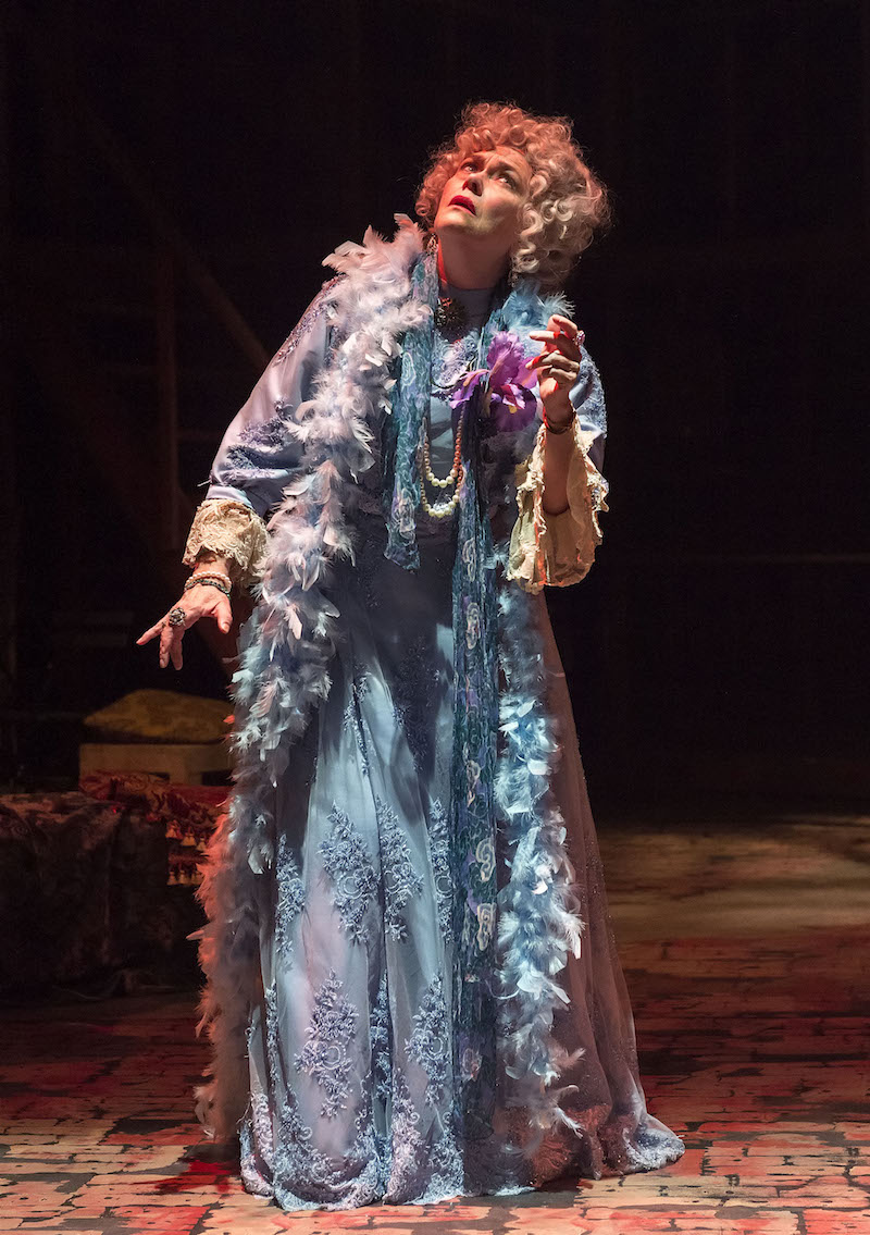 Deborah Strang in The Madwoman of Chaillot at A Noise Within. (Photo by Craig Schwartz)