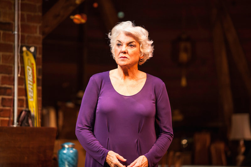 Tyne Daly in Chasing Mem’ries: A Different Kind of Musical at the Geffen Playhouse. (Photo by Chis Whitaker)