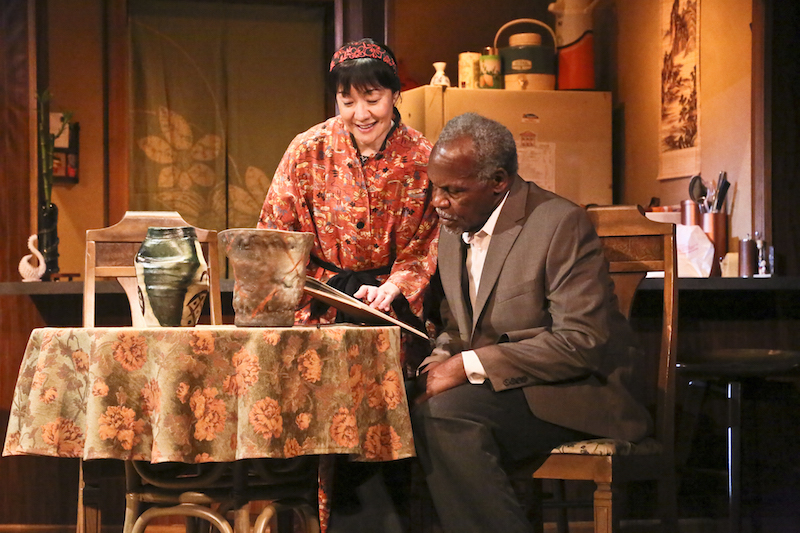 June Angela and Danny Glover inYohen at the David Henry Hwang Theater. (Photo courtesy East West Players)