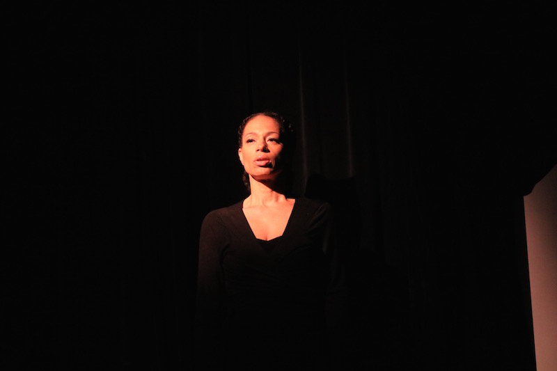 Cheray O’Neal in Journey This at The Lounge Theatre. (Photo by Camille Spirlin)