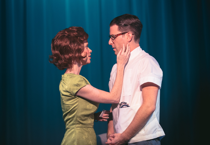 Ann Noble and Andrew Carter in Bliss, a production of Moving Arts at Atwater Village Theatre. (Photo by Mae Koo Photography)