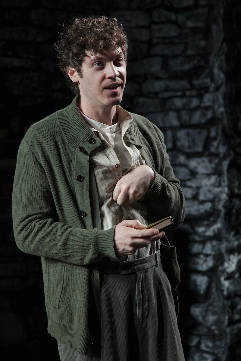 Matthew Grondin in Martin McDonagh’s The Cripple of Inishmaan at Antaeus Theatre Company. (Photo by Geoffrey Wade Photography).