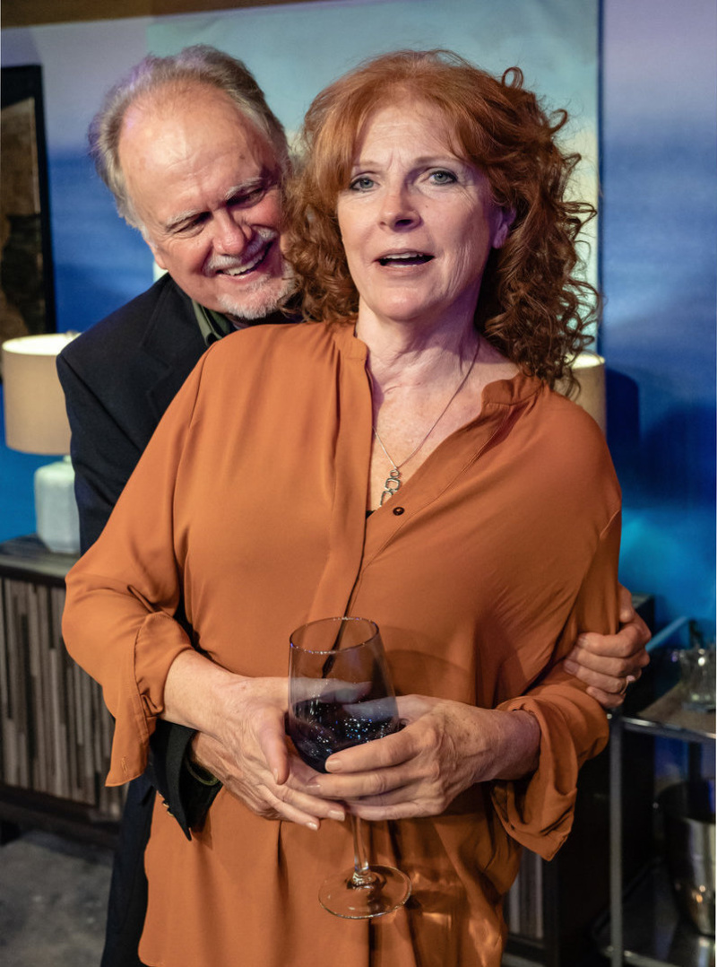 Tom Ormeny and Sara Botsford in The End of Sex at The Victory Theatre. (Photo by Tim Sullens)