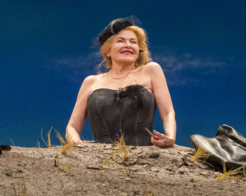 Dianne Wiest in Samuel Beckett's Happy Days at the Mark Taper Forum. (Photo by Craig Schwartz)