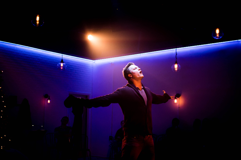 Scott Porter in Jason Robert Brown’s The Last Five Years from After Hours Theatre Company. (Photo by KJ Knies)