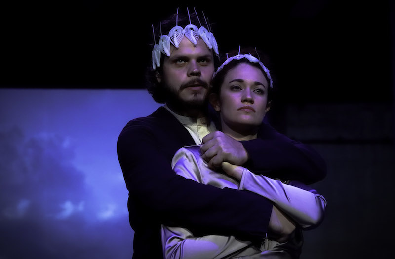 Tristan Waldron and Megan Ruble in Macbeth at Art Share L.A. (Photo by Ashly Covington)