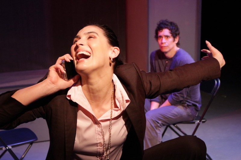 Natalie Llerena and Peter Pasco in Bernardo Cubría’s The Play You Want