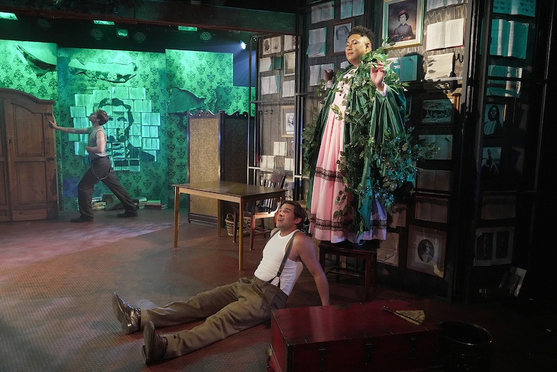 Pete Ploszek, Alex Esola and Roger Q. Mason in Lavender Men (Photo by Jenny Graham)