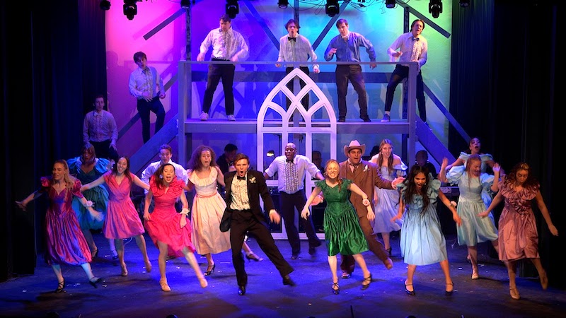 The ensemble of "Footloose" (Photo by Richard Andert)