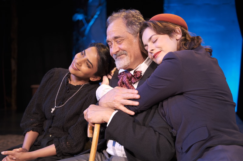 Roshni Shukla, Lawrence Novikoff, and Michaela Ivey (Photo by Jack Serra)