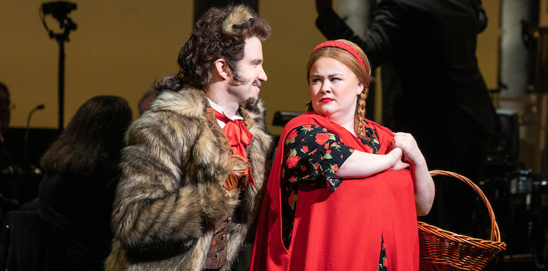 Gavin Creel and Katy Geraghty (Photo by Matthew Murphy and Evan Zimmerman for MurphyMade)